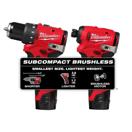 M12 12V Brushless Subcompact Drill… — Photo 2