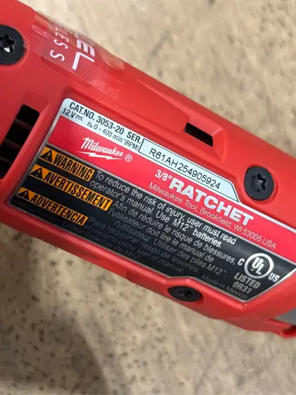 Milwaukee 12V FUEL 3/8 in.… — Photo 5