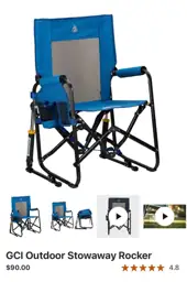 GCI Outdoor Stowaway Rocker — Photo 1
