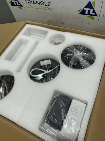 18-inch Cage Ceiling Fan with… — Photo 4