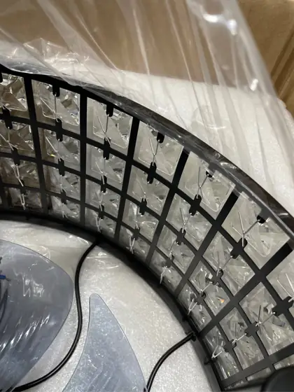 18-inch Cage Ceiling Fan with… — Photo 6