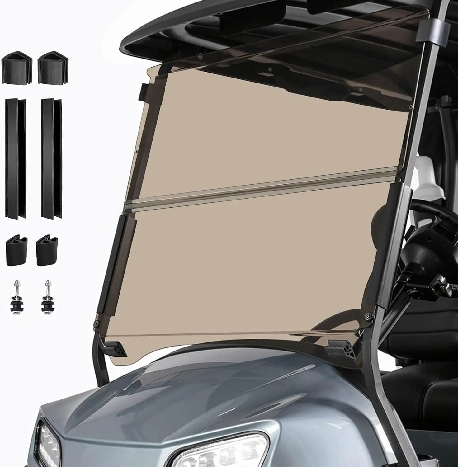 Golf Cart Windshield 3/16"(5MM)for Club… — Photo 1