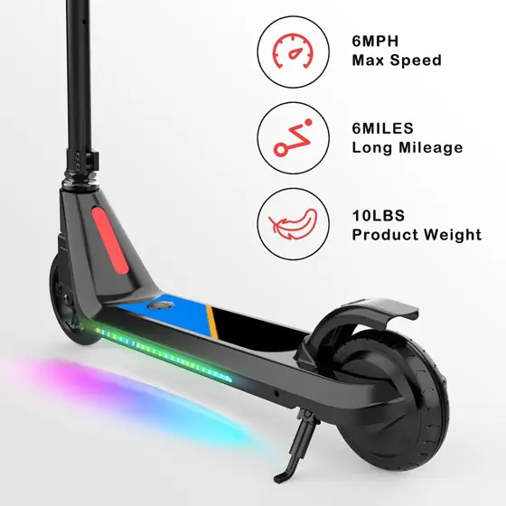 LINGTENG Electric Scooter for Kids… — Photo 2