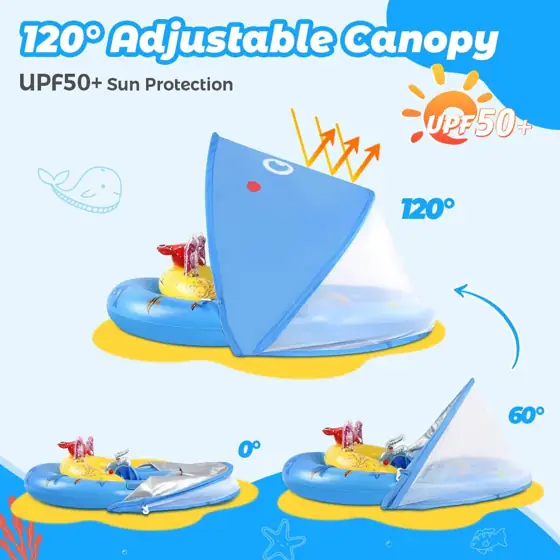 LAYCOL Baby Pool Float with… — Photo 2