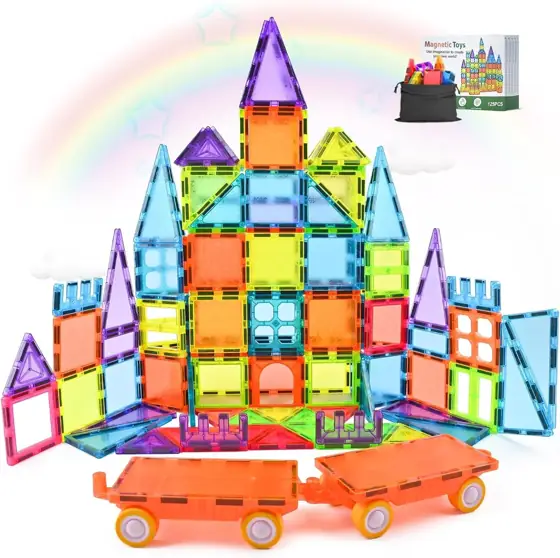 Magnetic Tiles 125PCS Building Blocks… — Photo 1