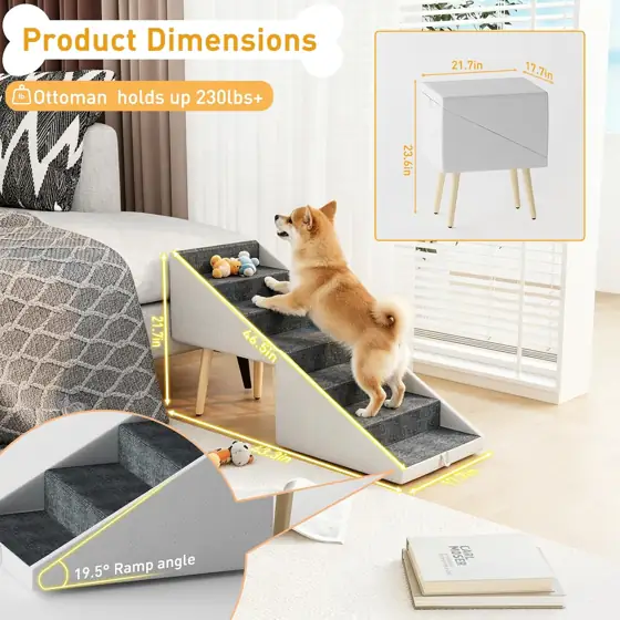 Dog Stairs for High Bed… — Photo 2