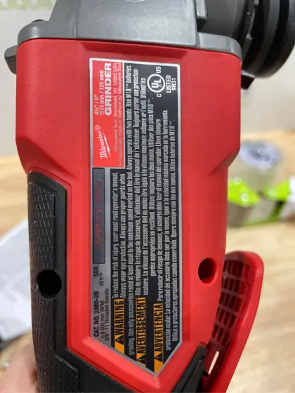 Milwaukee M18 FUEL Cordless 4-1/2… — Photo 5
