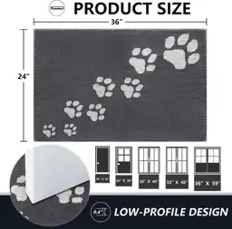 Timo Dog Door Mat 24x36,… — Photo 2