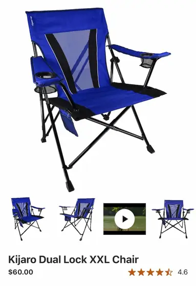 Kijaro Dual Lock XXL Chair — Photo 3