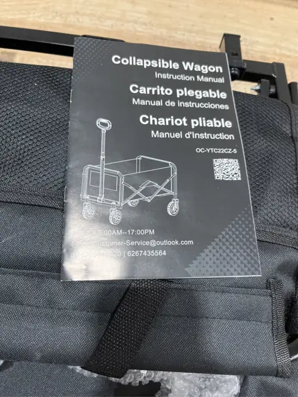 Favoyard Collapsible Wagon with All-Terrain… — Photo 3