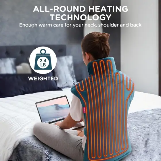 Comfytemp Weighted Heating Pad for… — Photo 2