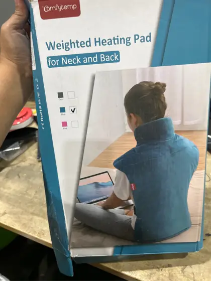 Comfytemp Weighted Heating Pad for… — Photo 3