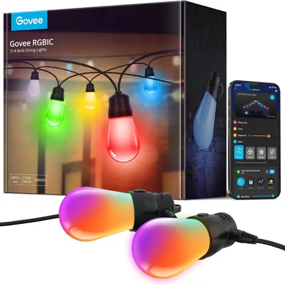 Govee Smart Outdoor String Lights… — Photo 1