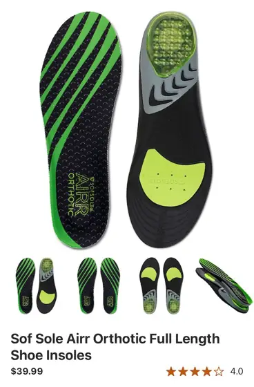 Sof Sole Airr Orthotic Full… — Photo 1