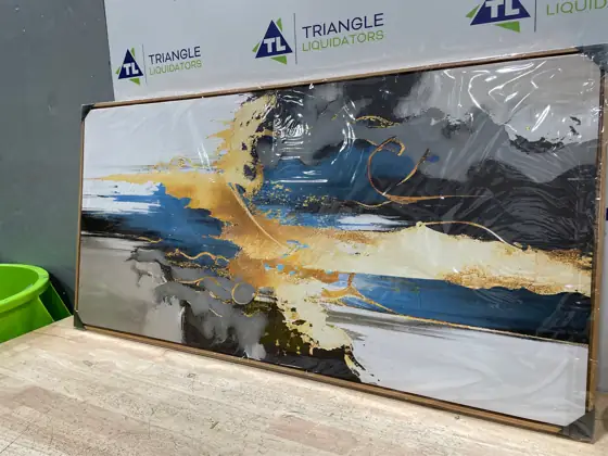 Abstract Wall Art Canvas Painting… — Photo 4