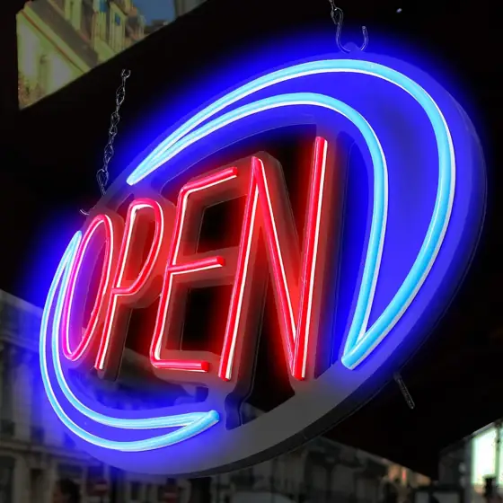 Open Signs, 32x16 inch Neon… — Photo 1