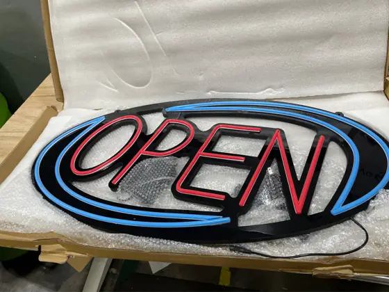 Open Signs, 32x16 inch Neon… — Photo 4