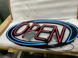 Open Signs, 32x16 inch Neon… — Photo 4