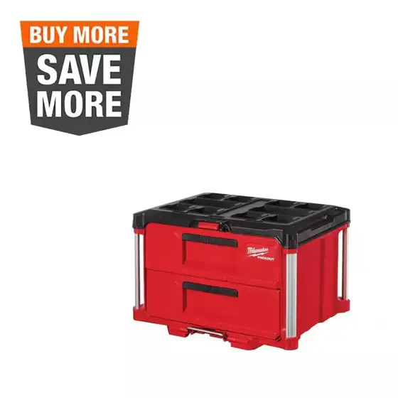 Milwaukee PACKOUT 22 in. 2-Drawer… — Photo 1