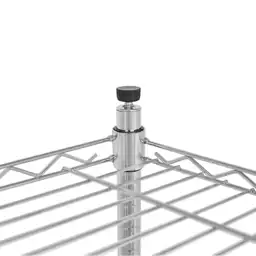 Silver 5-Tier Heavy-Duty Steel Freestanding… — Photo 2