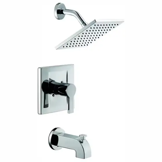 Modern Single-Handle 1-Spray Tub and… — Photo 1
