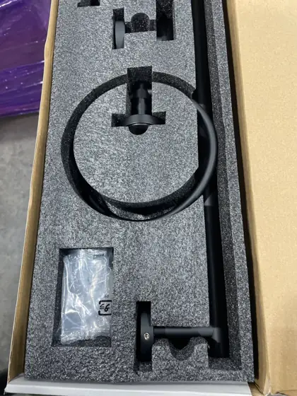 5-Piece Bath Hardware Set: Towel… — Photo 5