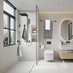 5-Piece Bath Hardware Set: Towel… — Photo 2