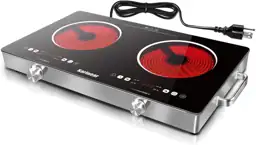 Karinear 2 Burner Electric Cooktop… — Photo 1