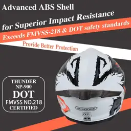 Modular Motorcycle Helmet Flip Up… — Photo 2