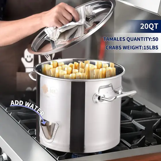 ARC 20QT Stainless Steel Tamale… — Photo 2
