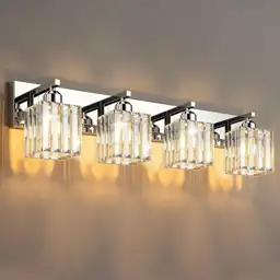 Brushed Chrome Bathroom Vanity Light… — Photo 1