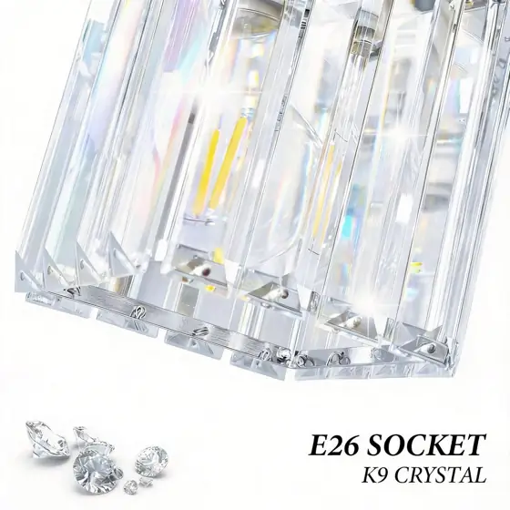 Brushed Chrome Bathroom Vanity Light… — Photo 2