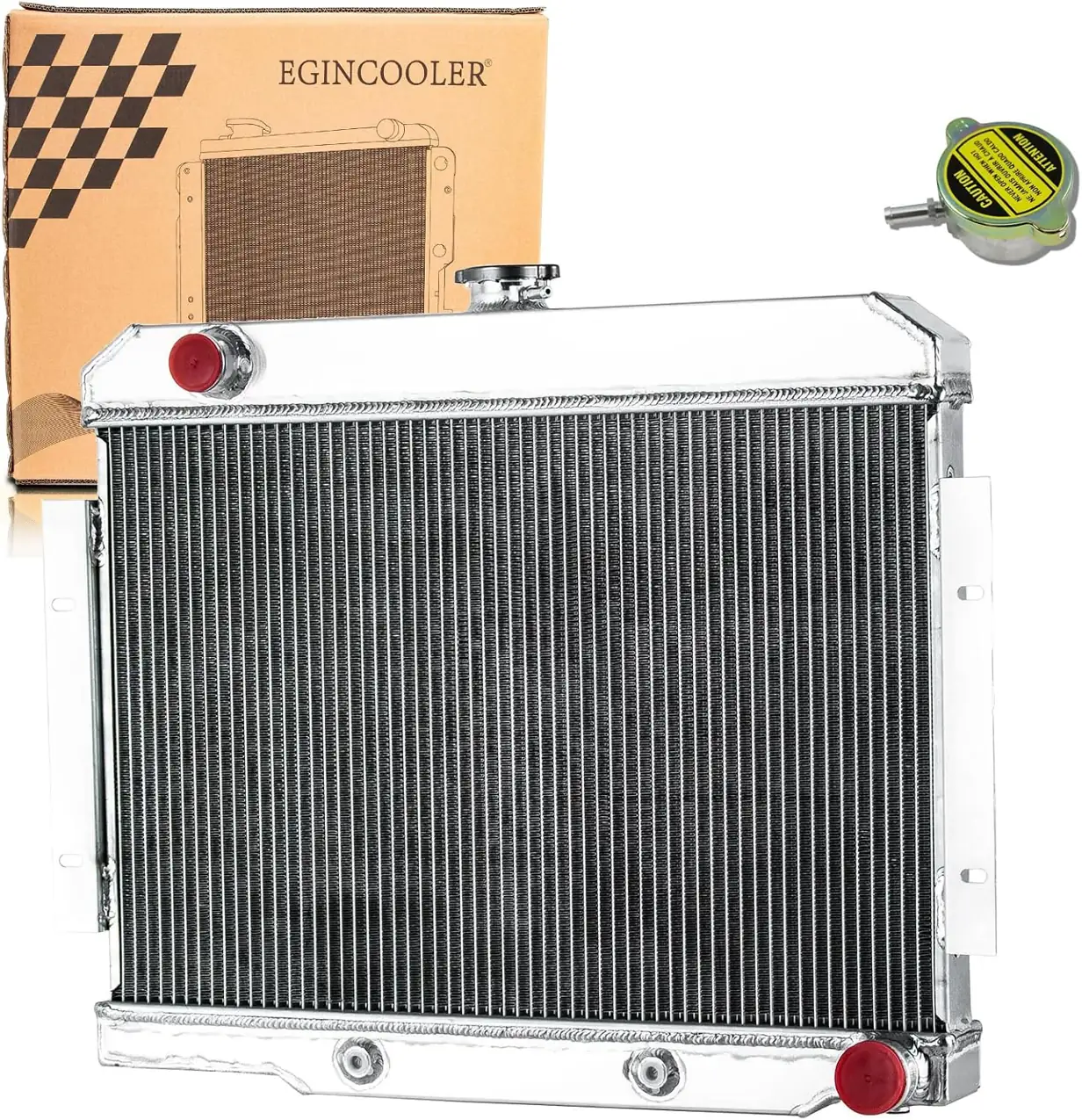 3-Row Aluminum Radiator, 3-Core, for… — Photo 1