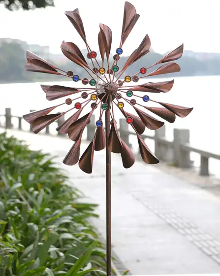 WSgift 79In Copper Kinetic Wind… — Photo 2