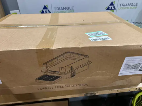 XXL Stainless Steel Litter Box… — Photo 3