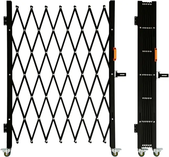 Folding Security Gate with Lockable… — Photo 1