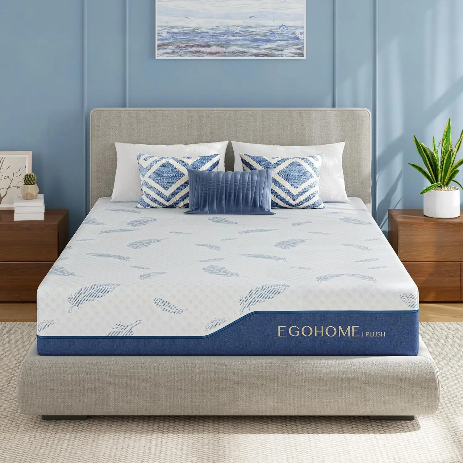 EGOHOME King Size 14-Inch Memory… — Photo 1