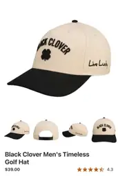 Black Clover Men's Timeless Golf… — Photo 1