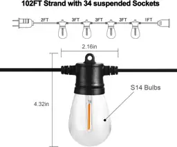 Banord 102 FT Outdoor String… — Photo 2