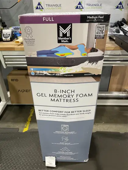 Member's Mark 8-Inch Gel Memory… — Photo 1