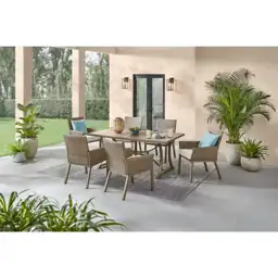 Holly Cove 7-Piece Wicker Outdoor… — Photo 1