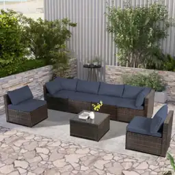 7-Piece All-Weather Patio Furniture Set… — Photo 1