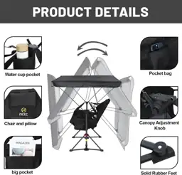 Nice C Hammock Camping Chair… — Photo 2