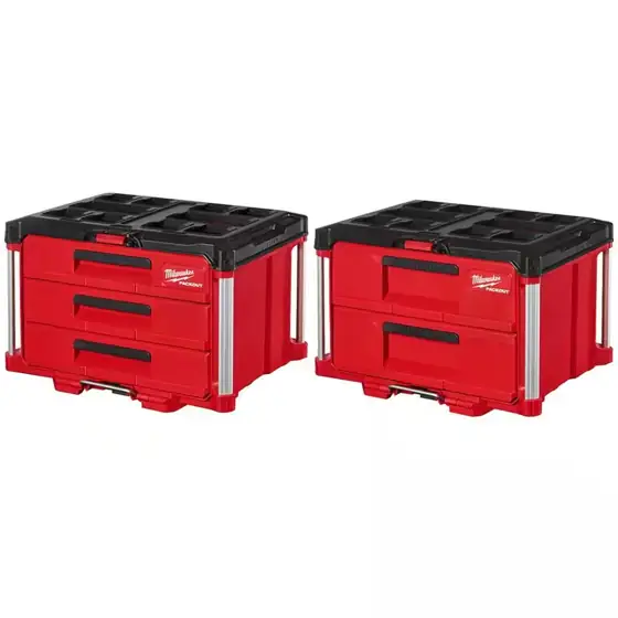 Milwaukee PACKOUT 22 in. 3-Drawer… — Photo 1