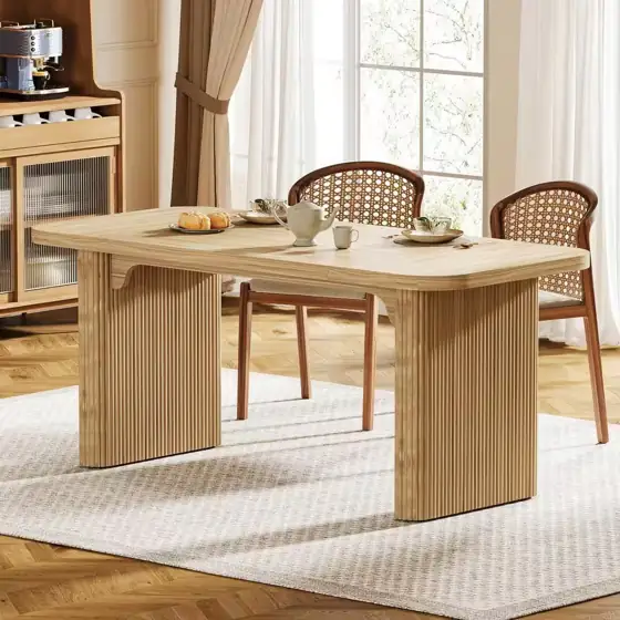 Roesler Natural Wood 62 in.… — Photo 2