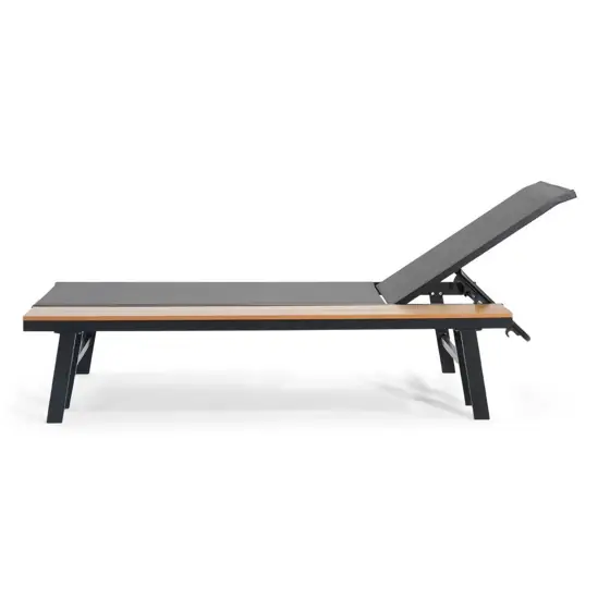 Waterloo Black Aluminum Adjustable Outdoor… — Photo 2