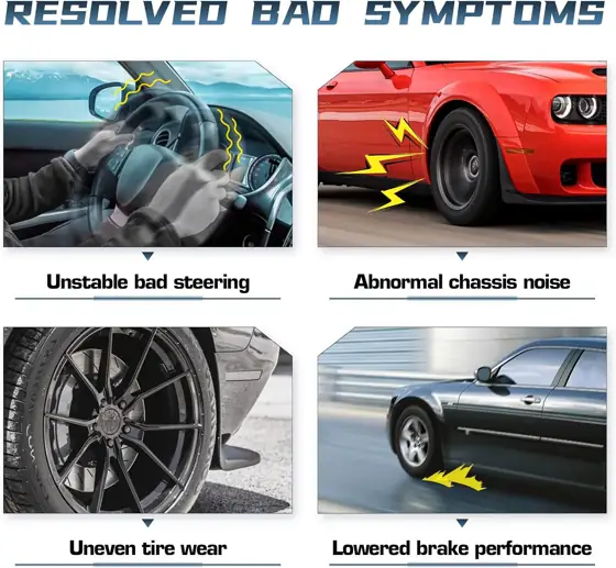 6-Piece Rear Suspension Kit for… — Photo 2