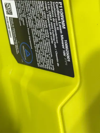 RYOBI ONE+ 18V 13-in Cordless… — Photo 5