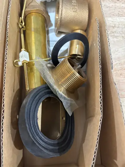 20-Gauge Brass Trip-Lever Bath Drain — Photo 2