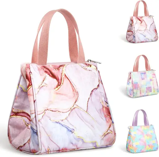 Insulated Lunch Bag, Foldable Reusable… — Photo 1